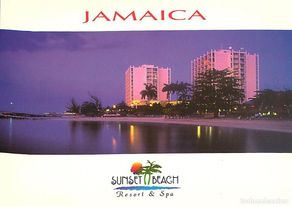 Cartoline: Format Spécial - 170 x 125 mms - Jamaique - Jamaica - Montego Bay - Sunset Beach Resort and Spa - Ho